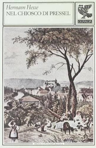Copertina del libro Nel chiosco di Pressel un racconto della Tubinga d'altri tempi